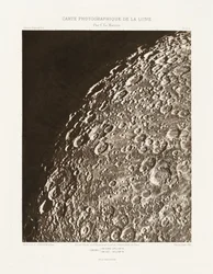 Carte photographique de la lune, planche V.A (Carta fotografica della Luna, lastra V.A),13 agosto