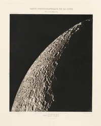 Carte photographique de la lune, planche VI (Carta fotografica della Luna, lastra VI),22 febbraio