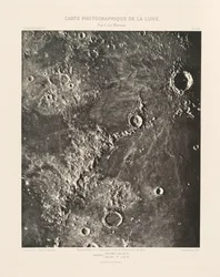 Carta fotografica della Luna, lastra XIII, 6 febbraio