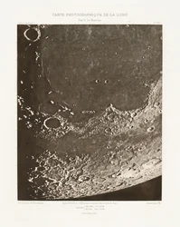 Carte photographique de la lune, planche XVIII.A (Carta fotografica della Luna, lastra XVIII.A),20 ottobre