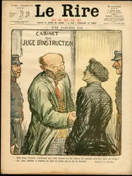 Copertina di "Le Lire rouge", Satirico a colori