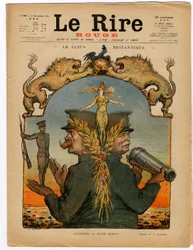 Copertina di Il Riso Rosso, satirico a colori