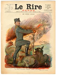 Copertina di "Il Riso Rosso", Satirico a Colori