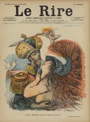 Zar Nicola II di Russia, Illustrazione per Le Rire