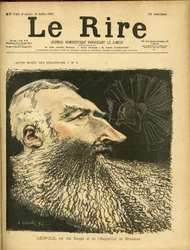 Illustrazione di Charles Leandre (1862-1934) per la copertina di Le Rire