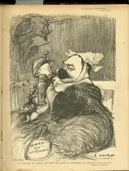 Illustrazione di Charles Leandre (1862-1934) in Le Lire