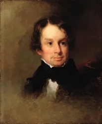 Ritratto di Henry Wadsworth Longfellow (1807-82)
