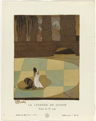 Gazette du Bon Ton, 1914 - No. 7: La leggenda di Giuseppe / Scena del II atto