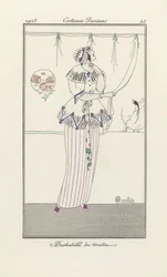 Abito da mattina, da Costumes Parisiens, pub. 1913