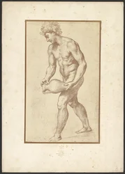 [Uomo con vaso, di Raphaël].