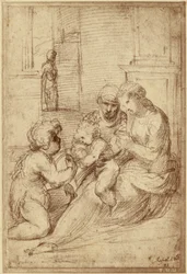 [Riproduzione di un disegno di Raphaël].
