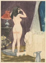 La stanza da toeletta, 1898