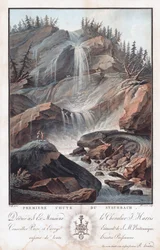 Premiere Chute Du Staubbach, fine
XVIII-inizio XIX secolo (acquaforte e acquatinta)