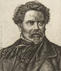 Benjamin Fillon, da una fotografia, 1862