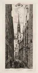 Rue Chantrey, Parigi, 1862