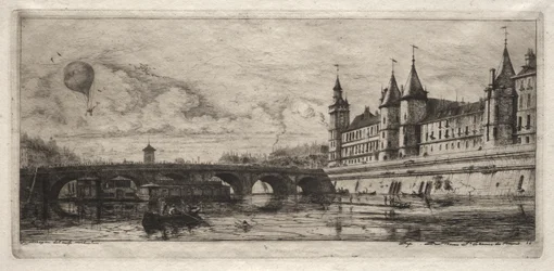 Incisioni di Parigi: Il Ponte dello Scambio