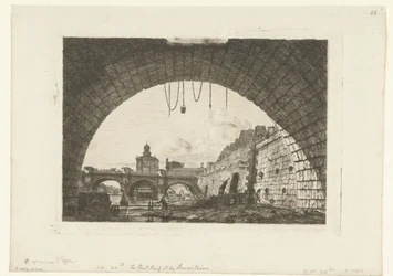 Vista del Pont-Neuf da sotto l