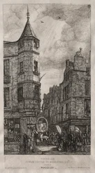Casa con torretta, Via della Scuola di Medicina n. 22, 1861