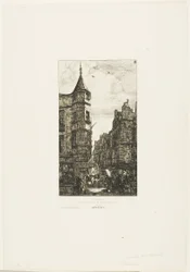 Casa con torretta, n. 22, rue de l
