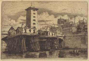 La Pompe Notre-Dame, Parigi (La pompa di Notre-Dame)