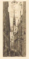 La Rue des Chantres, Parigi