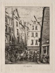 Via Pirouette, vicino ai Mercati, Parigi
