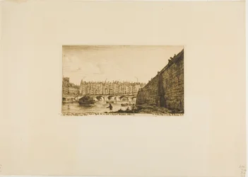 Pont-au-Change, Parigi, circa 1784