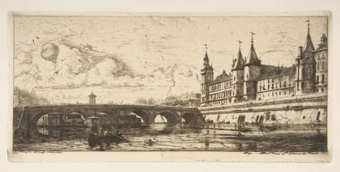 Pont-au-Change, Parigi, da "Acqueforti di Parigi"