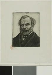 Ritratto di Armand Guéraud di Nantes, stampatore e letterato