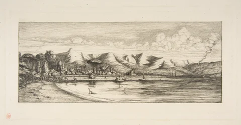 Penisola di Banks, Punta dei Bruciatori di Carbone, Akaroa (pesca con rete a sciabica al largo di Colliers