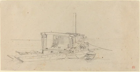 Draghe e Chiatte sul Fiume