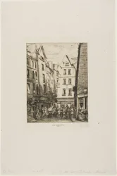 Rue Pirouette aux Halles, Parigi