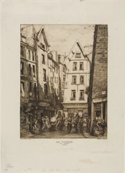 Rue Pirouette aux Halles, Parigi