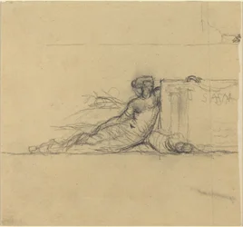 Figura Femminile Seduta per "San Francisco"