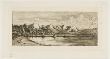 Pesca con la sciabica al largo di Collier