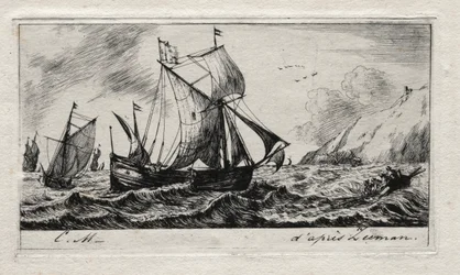 La galea di Jean de Vyl di Rotterdam, 1850