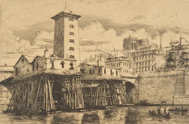 La Pompa di Nôtre-Dame, Parigi, 1852