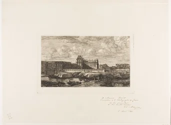 Il vecchio Louvre, Parigi, 1651