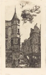 Casa con una Torretta, n. 22, Rue de l