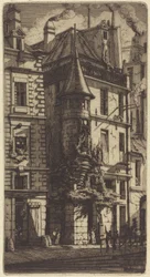 Tourelle de la Rue de la Tixeranderie, Parigi
