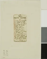 Versi dedicati a Eugène Bléry, n. 1