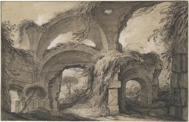 Architetture delle Terme Maggiori alla Villa Adriana