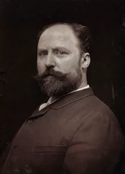 Album Artistique et Biographique, 5me année, Salon 1885; ritratto del pittore francese Paul Louis Narcisse Grolleron (1848-1901)