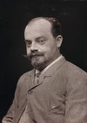 Album Artistique et Biographique, 5me année, Salon 1885; ritratto del pittore francese Gabriel Ferrier (1847-1914)