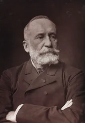 Album Artistique et Biographique, 6me année, Salon 1885; ritratto del pittore francese Pierre Puvis de Chavannes (1824-1898)