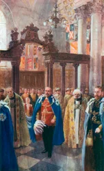 Dedicazione della Cappella di San Michele e San Giorgio nella Cattedrale di San Paolo, 12 giugno 1906