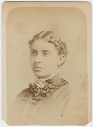 Carte de visite di Lottie Grimke