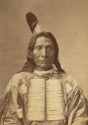 Mahpiya Luta Nuvola Rossa, 1880