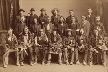 Delegazione Sioux, 1891 (foto)