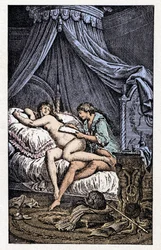 Illustrazione per le "Liaisons Dangereuses" (incisione)